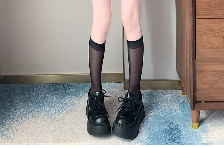Magimomo - Hoge taille effen mini-kokerrok