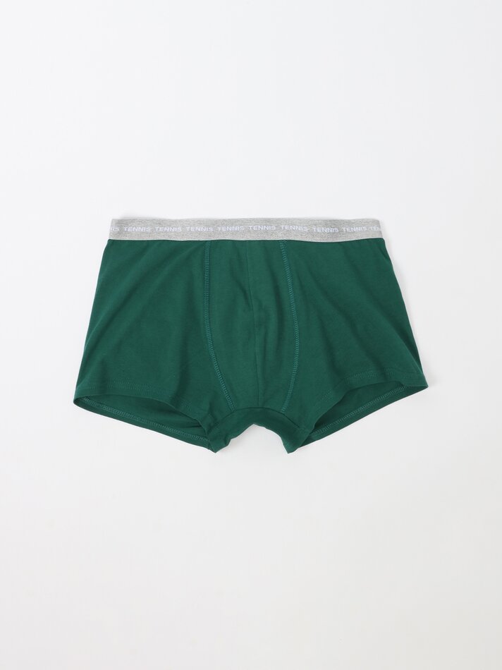 Pacote com 5 cuecas boxer básicas - Variadas
