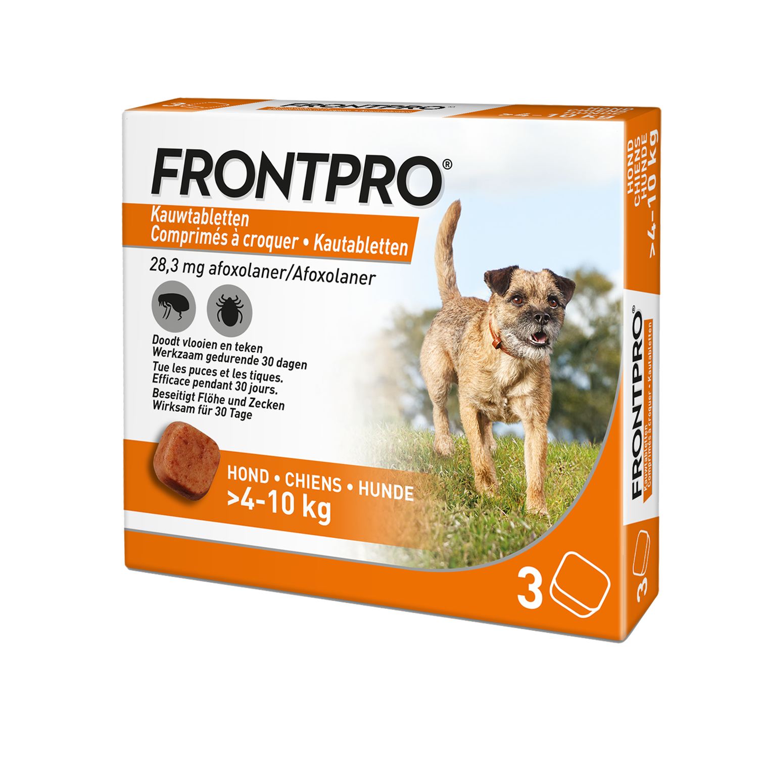 FRONTPRO Kauwtabletten Hond
