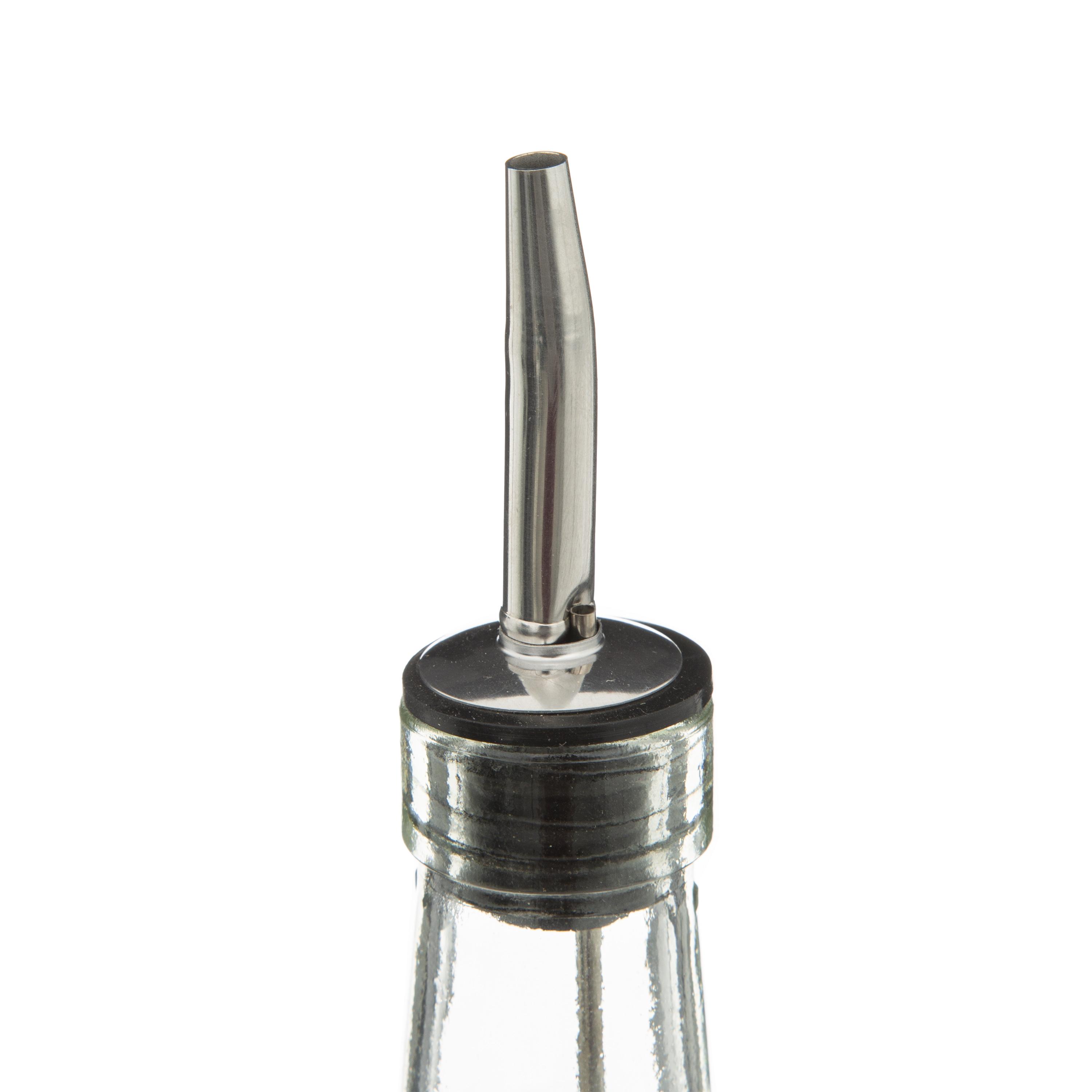 SET HUILE VINAIGRE VERRE ET BAMBOU