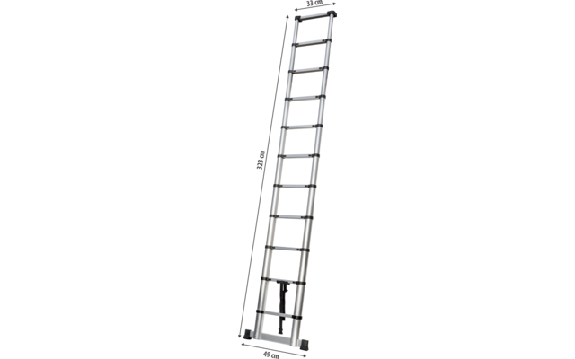 Berger Soft Close Teleskopleiter 3,2 Meter