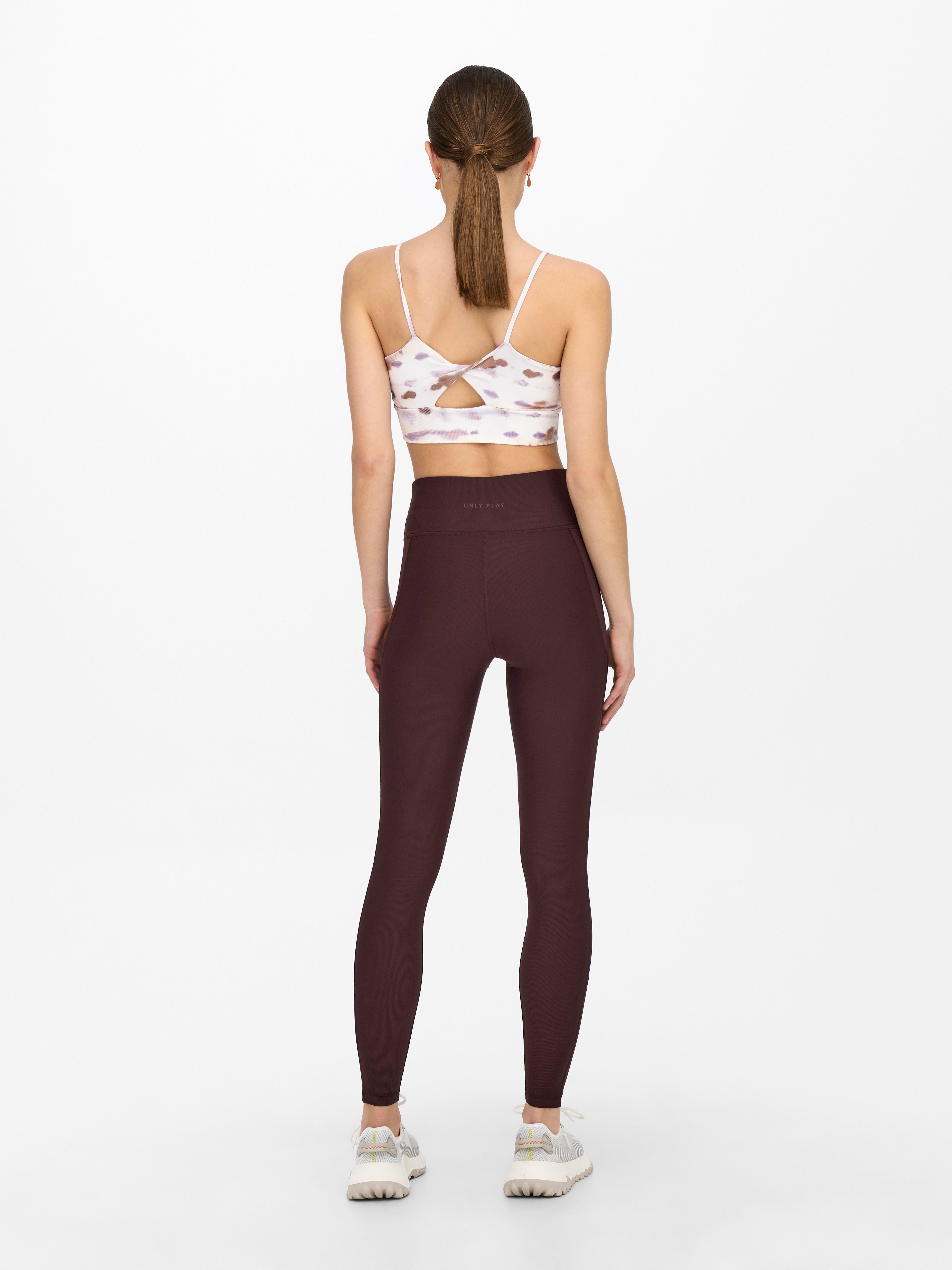 ONPJANA-2 Hohe Taille Enger Schnitt Sportleggings Fudge