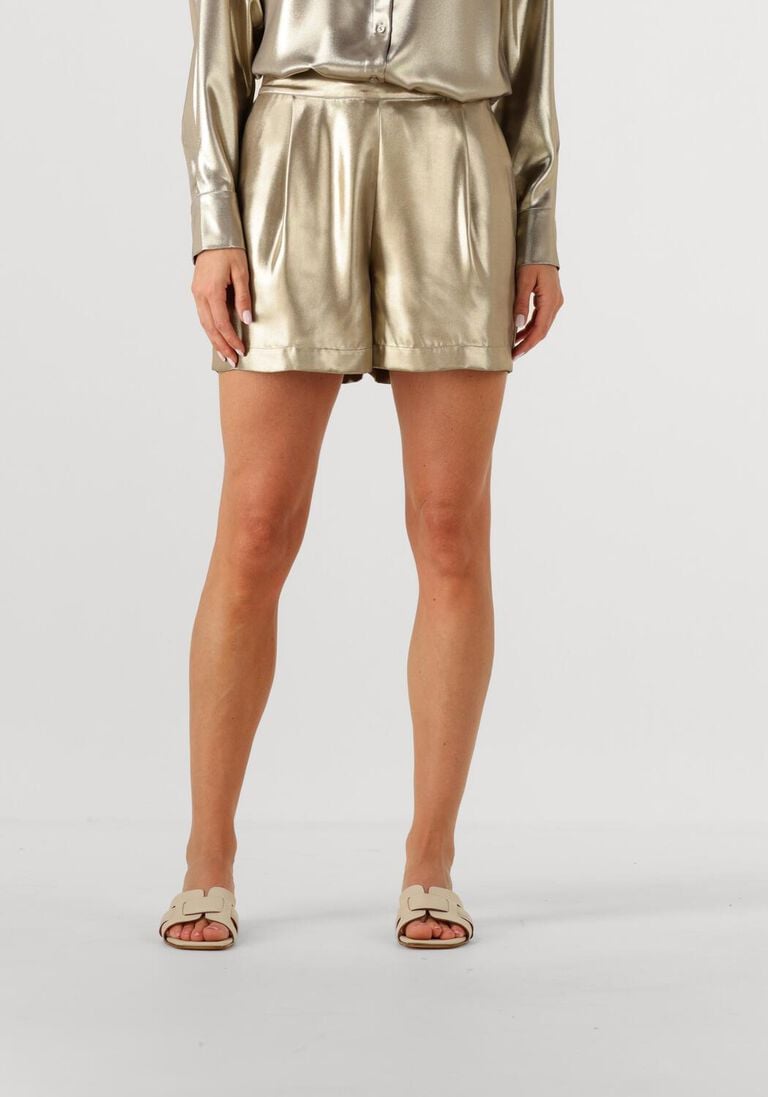gouden dante6 korte broek levine metallic shorts