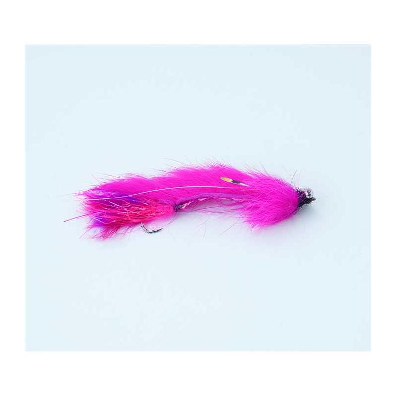 Mouche Spécial Carnassier Tof Articulee Truite - Fluo Fuchsia