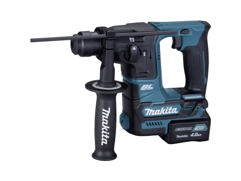Makita HR166DSMJ - Roterende hammer - ledningfri - 2 tilstande - SDS-plus - 1.1 Joule - 2 batterier - 10.8 V