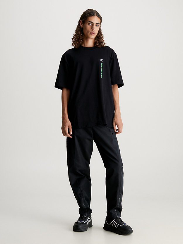 Camiseta de algodão oversized