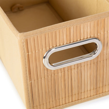 Panier de rangement en bambou Anji