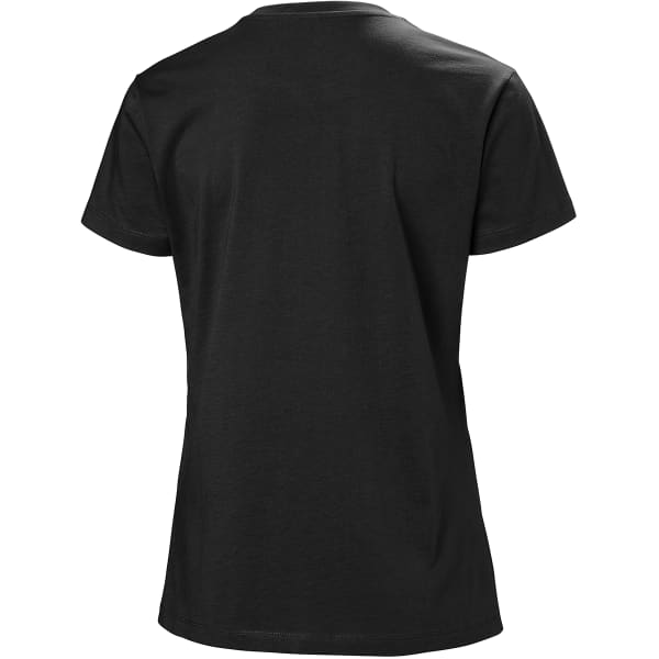 T-shirt HELLY HANSEN W F2F ORGANIC COTTON TEE 2.0 BLACK