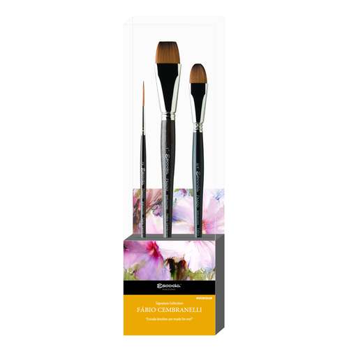 ESCODA® Synthetikpinsel-Set, Serie 8607-2