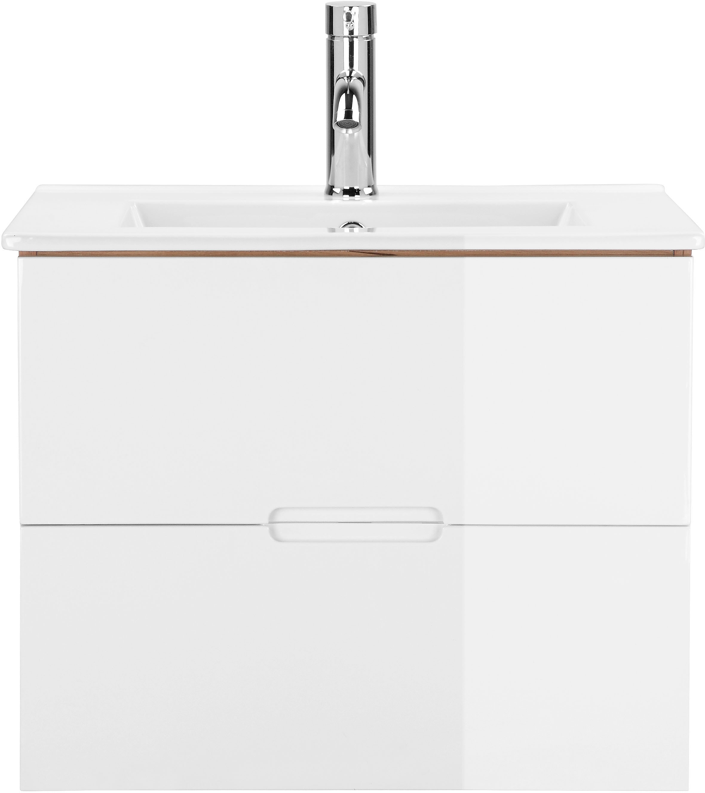 welltime Badmöbel-Set »Lund Badmöbel Set Badschrank Badezimmerset«