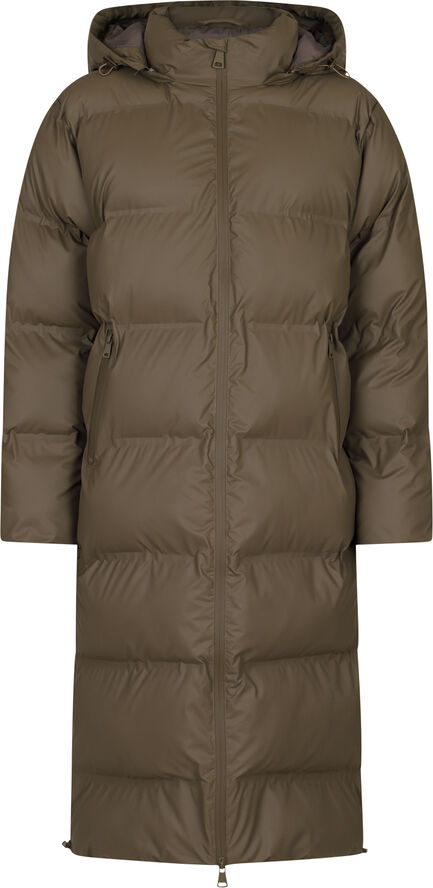 Neo Noir Viviana C Water Repellent Puffer Jacket Dark taupe
