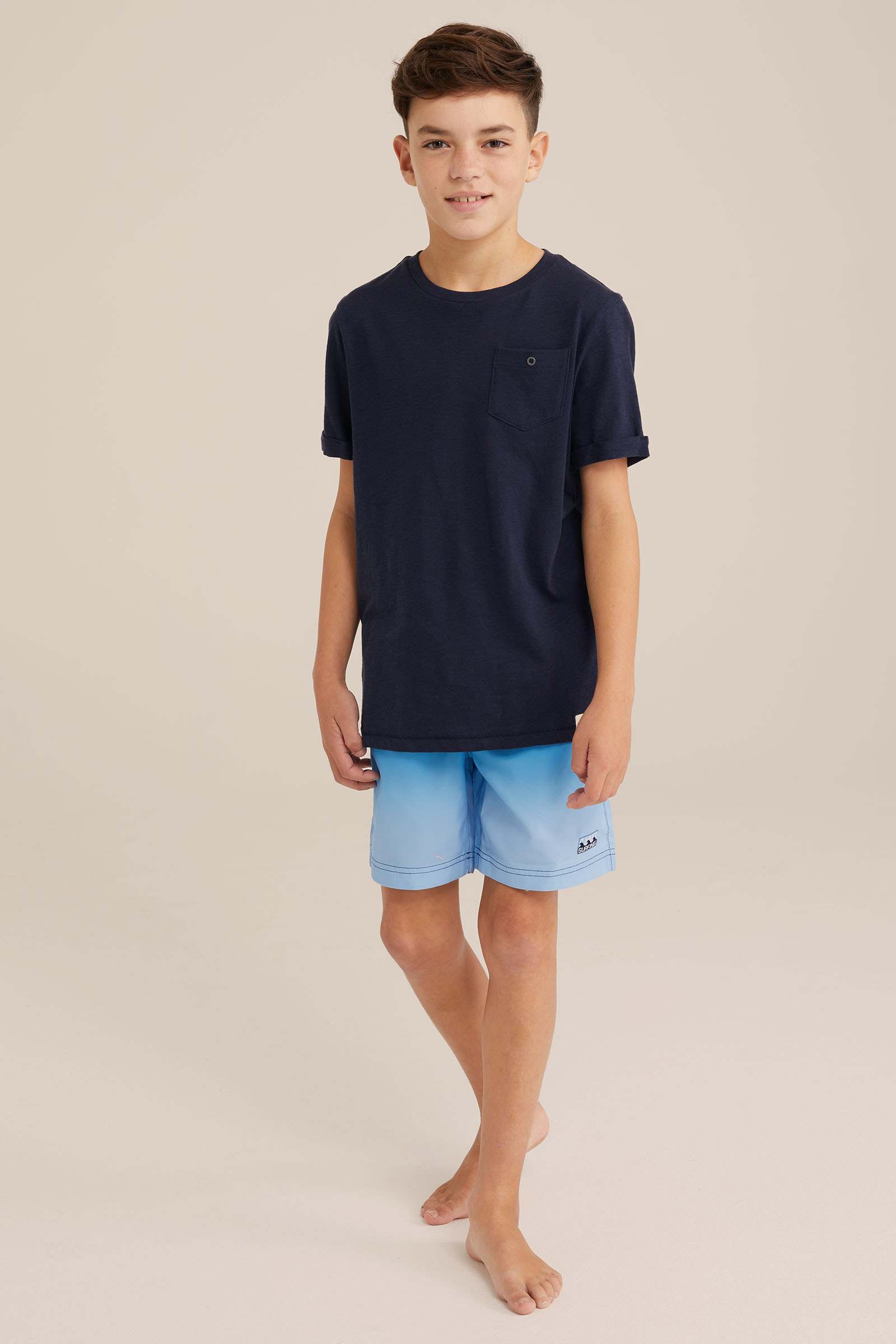 Jongens zwemshort WE Fashion Donkerblauw
