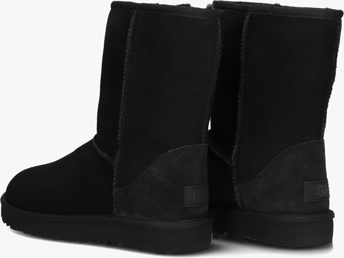 zwarte ugg vachtlaarzen classic short ii