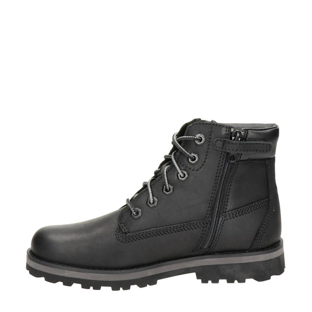Timberland Courma Kid 6 Inch nubuck veterboots zwart