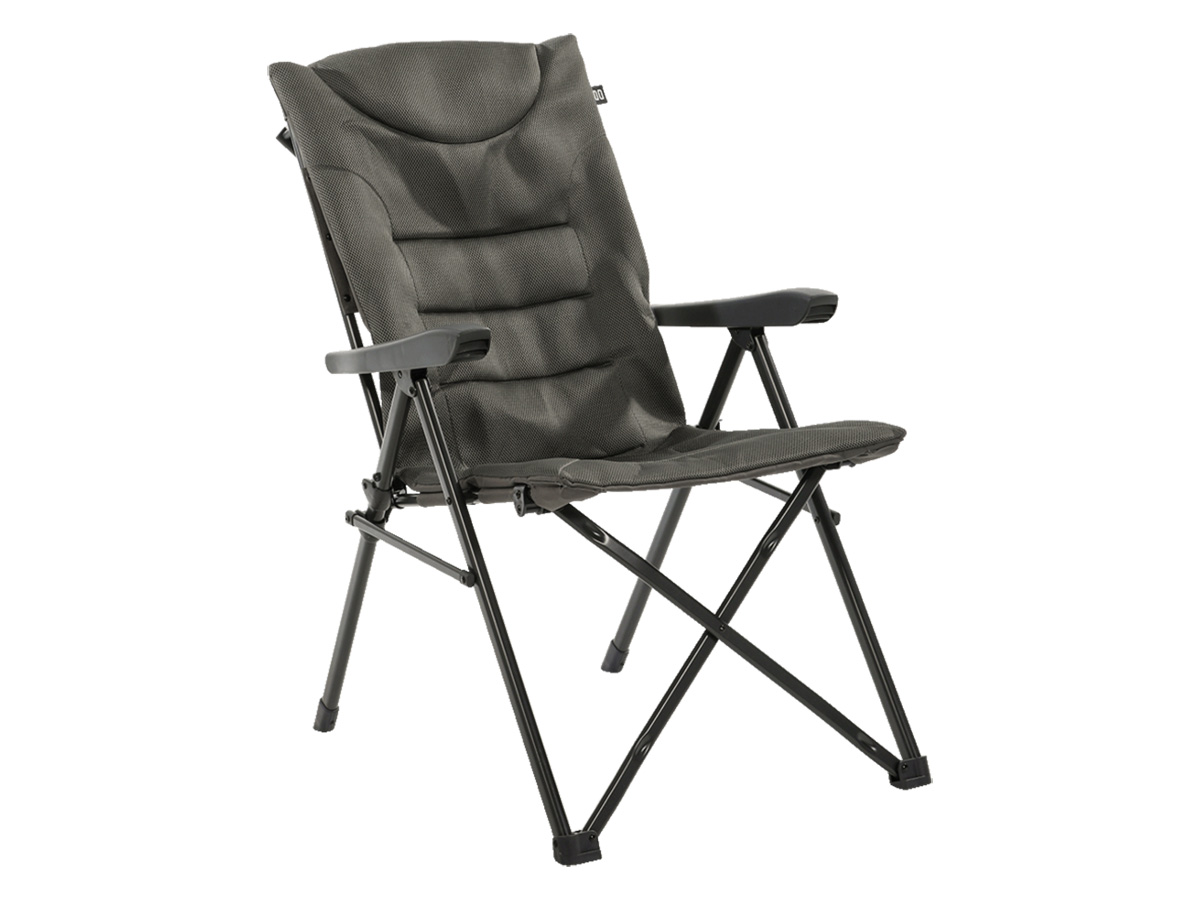 Travellife Barletta cross vouwstoel - Dark Grey