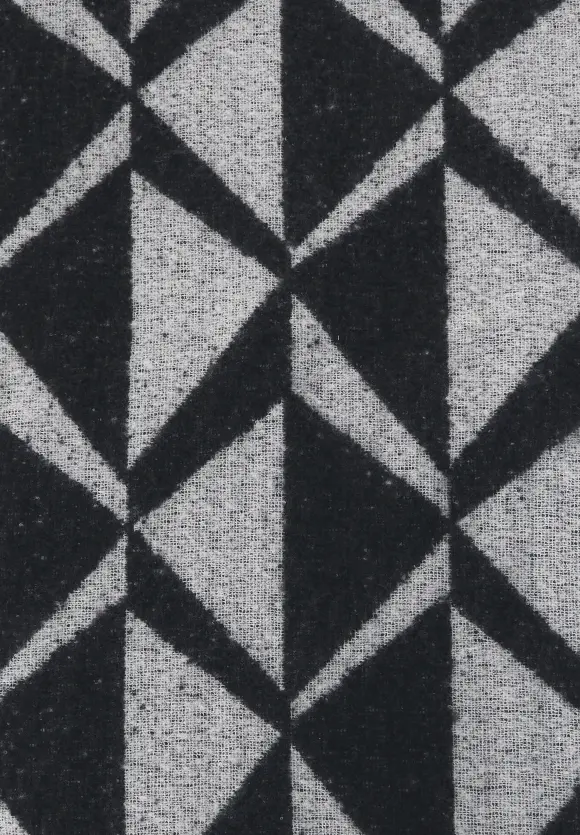 Jacquard Schal - Black