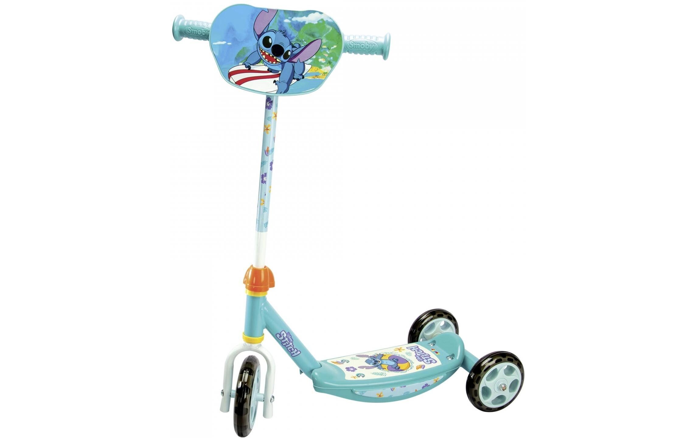 Stitch Roller, 3 RäderScooter mit lautlosen Rädern
