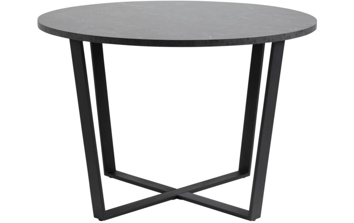 Tisch Amble Ø 110 cm, Schwarz<br>Esstisch