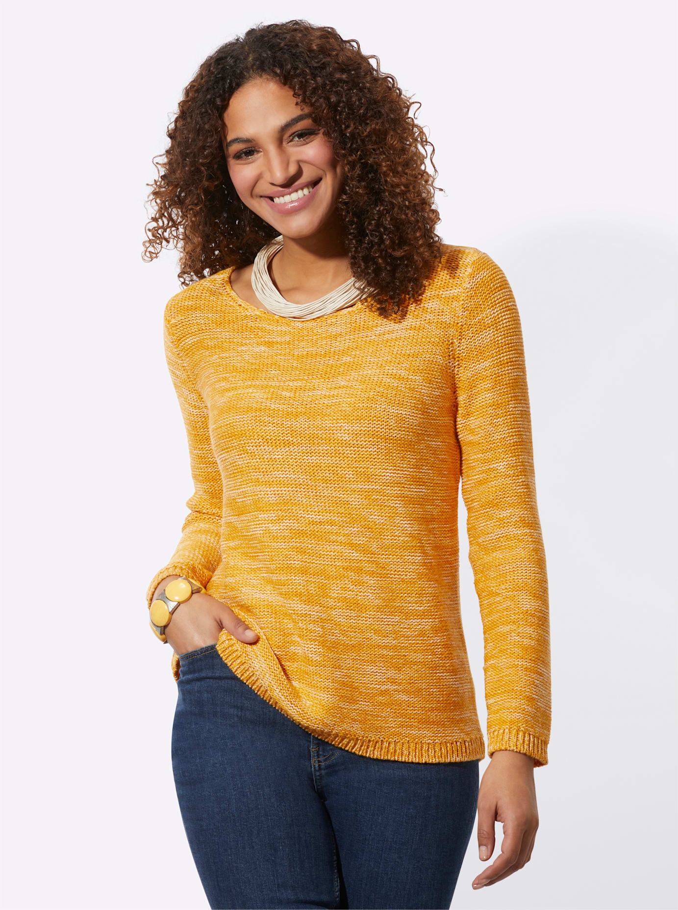 Casual Looks Rundhalspullover »Pullover«