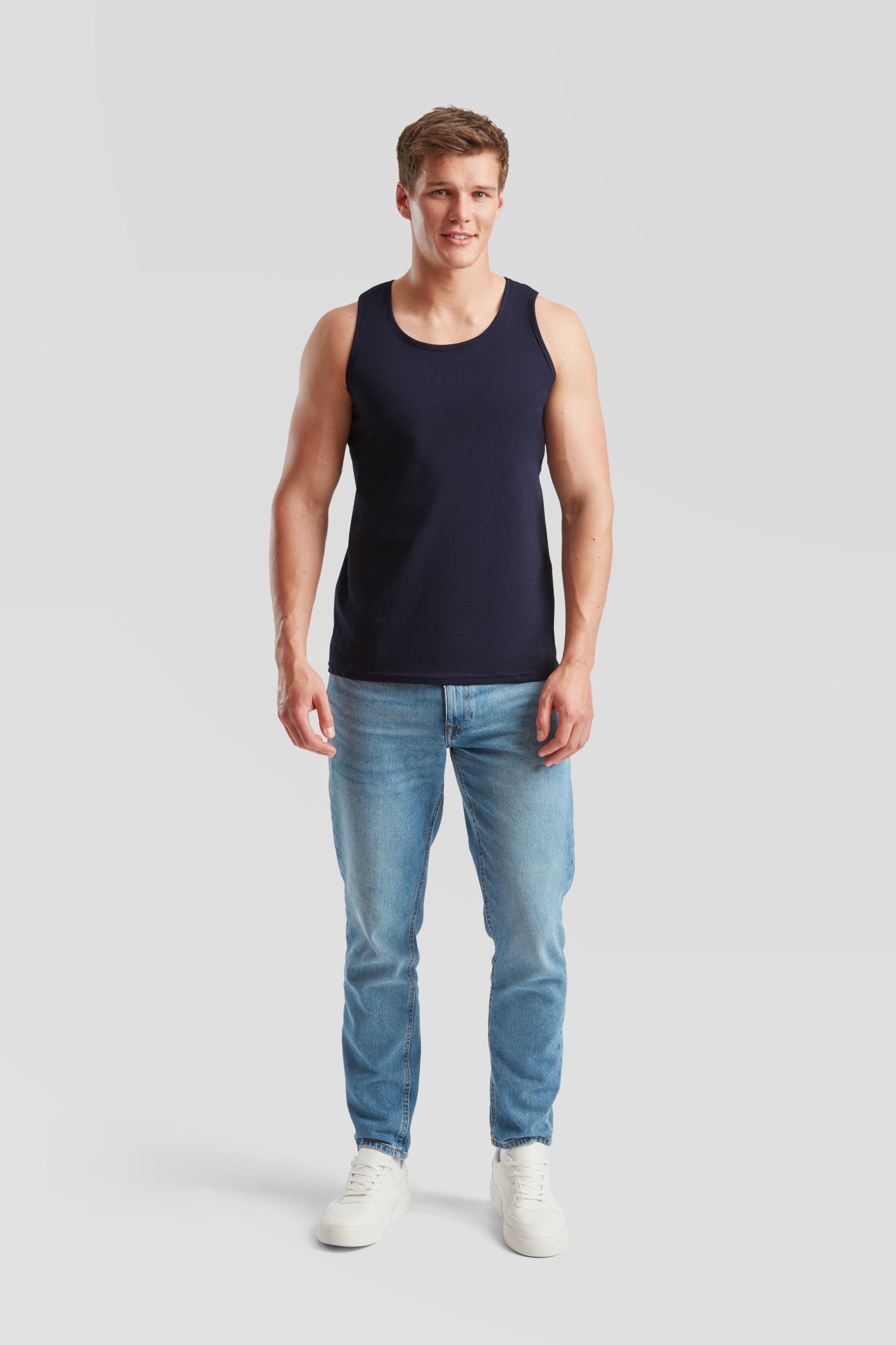 Fruit of the Loom Tanktop, 2 Stk. aus reiner Baumwolle
