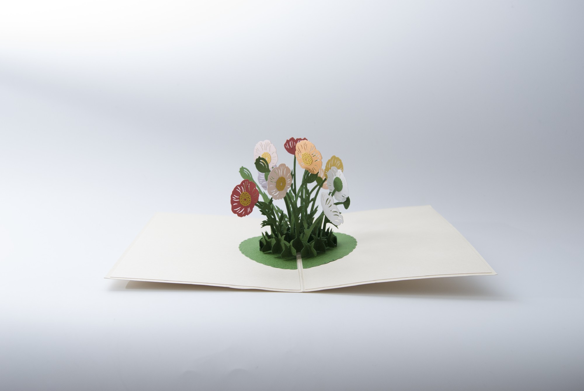 Pop-Up Karte 'Blumenwiese', multicolor, L 18 cm, B 13 cm günstig bestellen