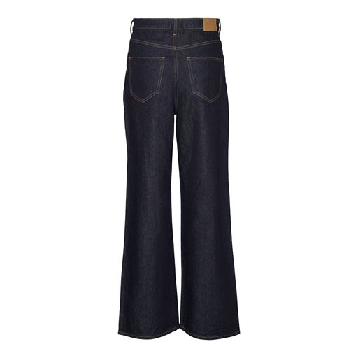 Vero Moda Tessa Højtaljede Jeans, Dark Blue Denim, W32/L30