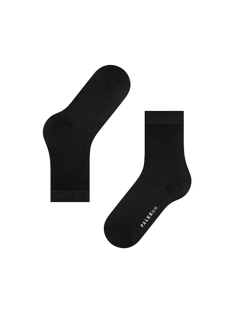FALKE Socken COTTON TOUCH black schwarz