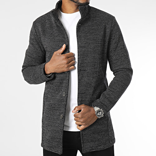 Veste Noir Chiné