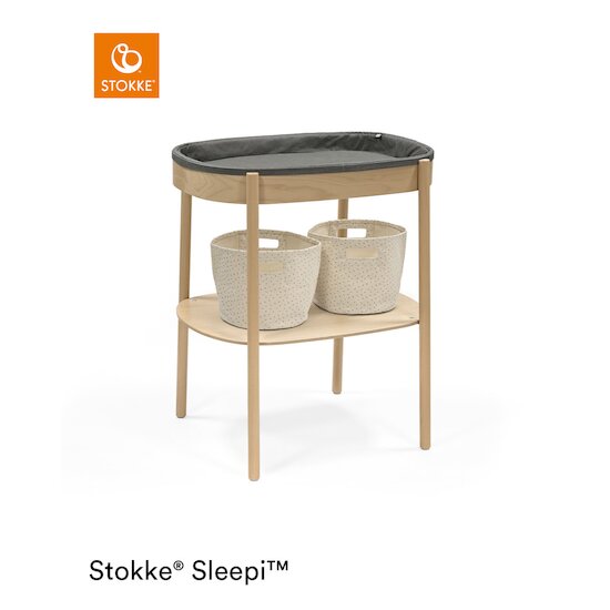 Sleepi Panier pour étagère à langer   Gris        de               Stokke®