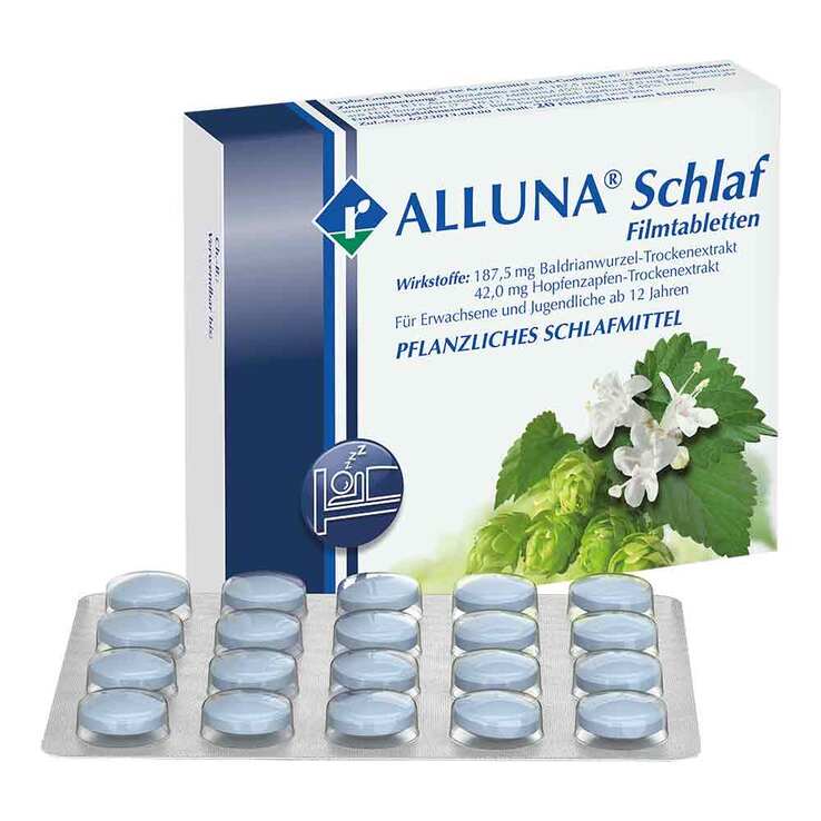 ALLUNA Schlaf Filmtabletten, 20 St