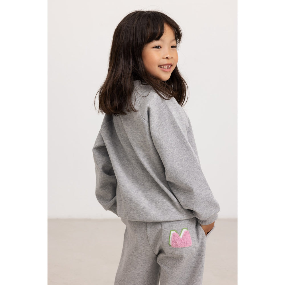 Køb MarMar Double Jersey Pink Logo Theos Sweatshirt