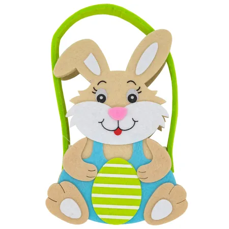 Markenlos Osterkorb Hase 13x7x20cm