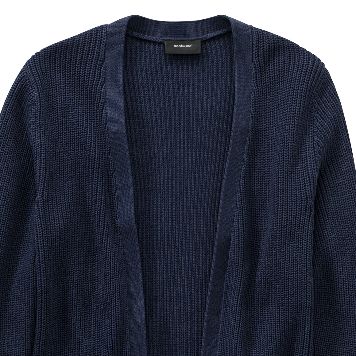 Beatwear Mädchen Strickjacke mit Taschen dunkelblau