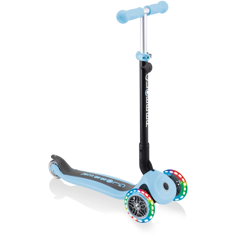 GLOBBER GO-UP 4-in-1 FOLDABLE LIGHTS mit Leuchtrollen, pastellblau