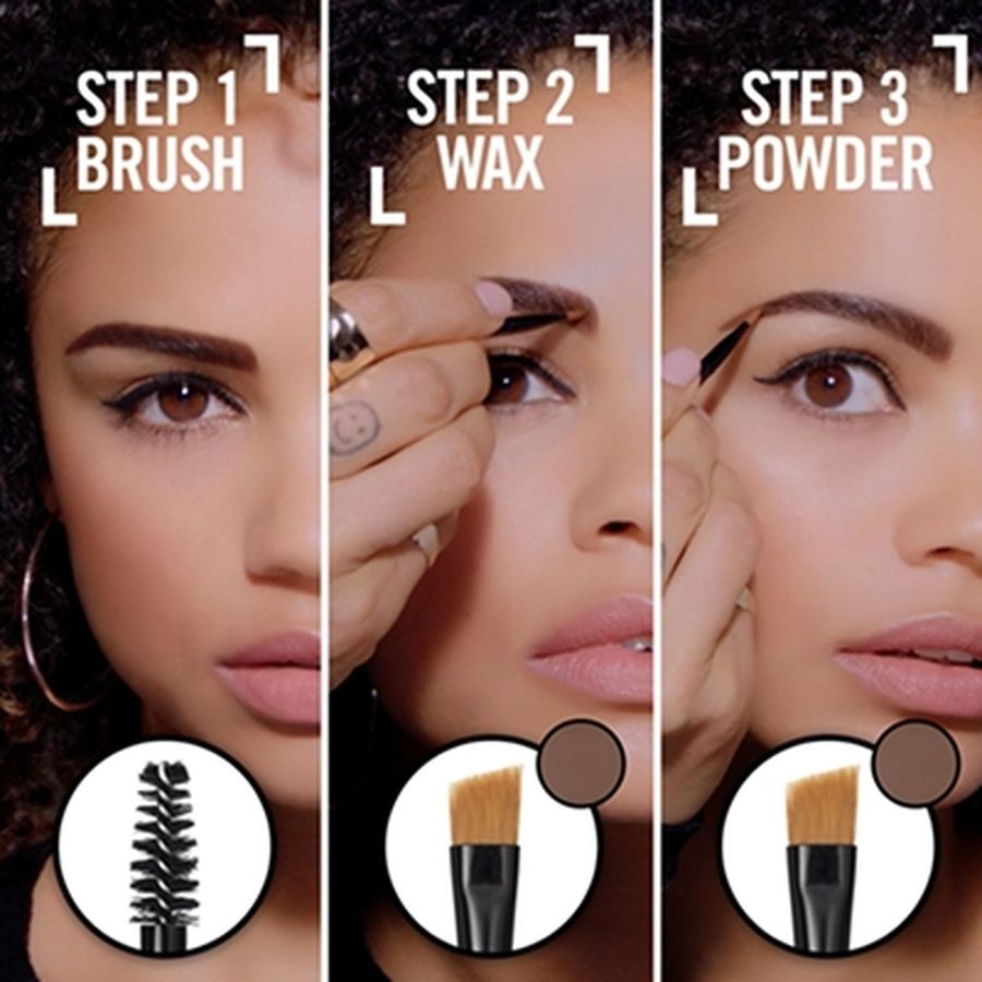 Rimmel London Brow This Way Eyebrow Powder Kit Dark Brown