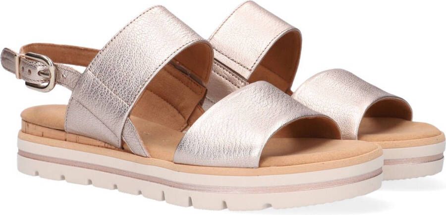 GABOR Dames 774.1 Maat: 40 5 Materiaal: Leer Kleur: Beige