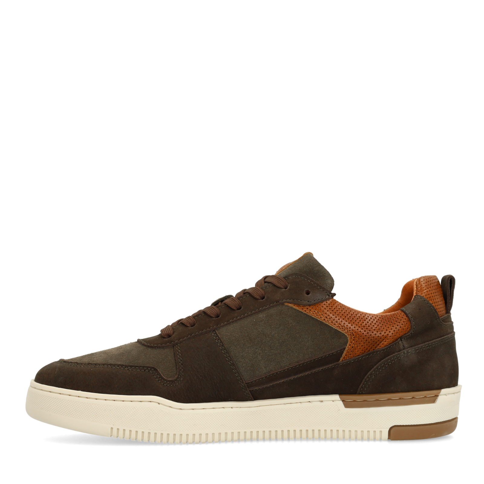 Groene nubuck sneakers