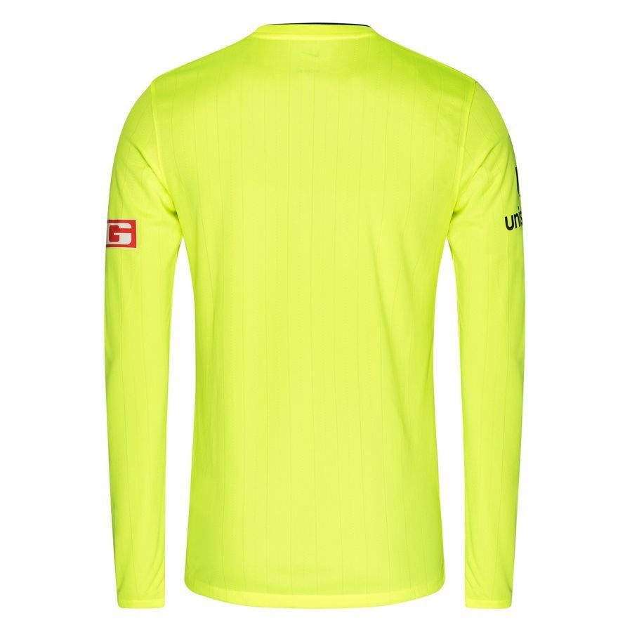 Nike NFF Maillot d'Arbitre II Dri-FIT - Jaune Fluo Noir Manches Longues