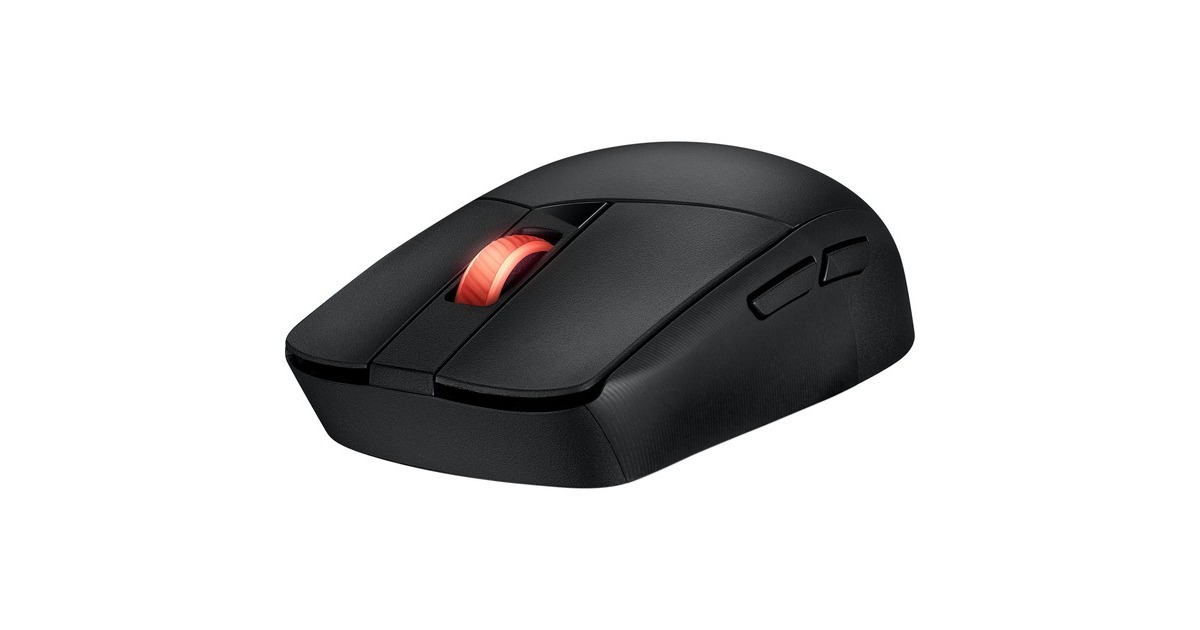 ASUSROG Strix Impact III Wireless gaming muis  (Zwart, 100 - 36.000 dpi, USB, 2,4 GHz, Bluetooth, RGB leds)