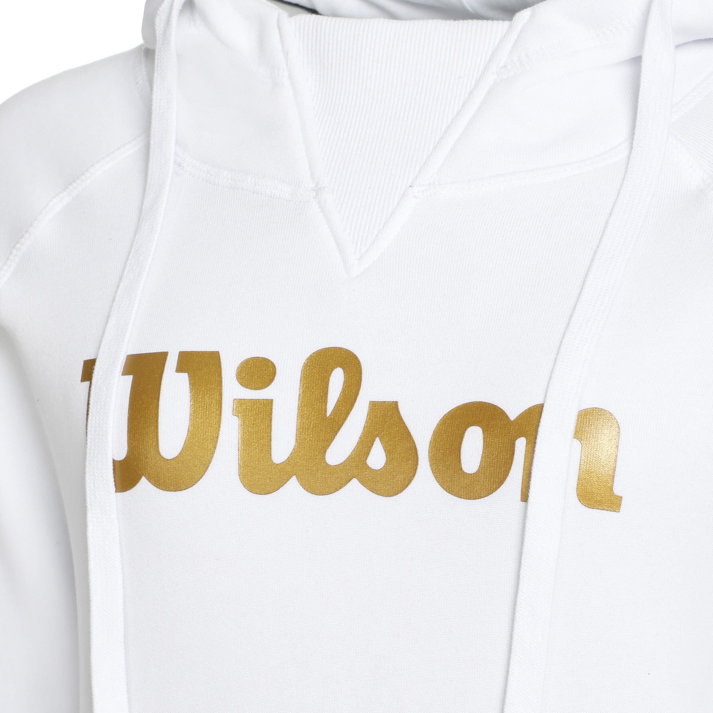 Wilson Script Sweat À Capuche Femmes - Blanc , Or