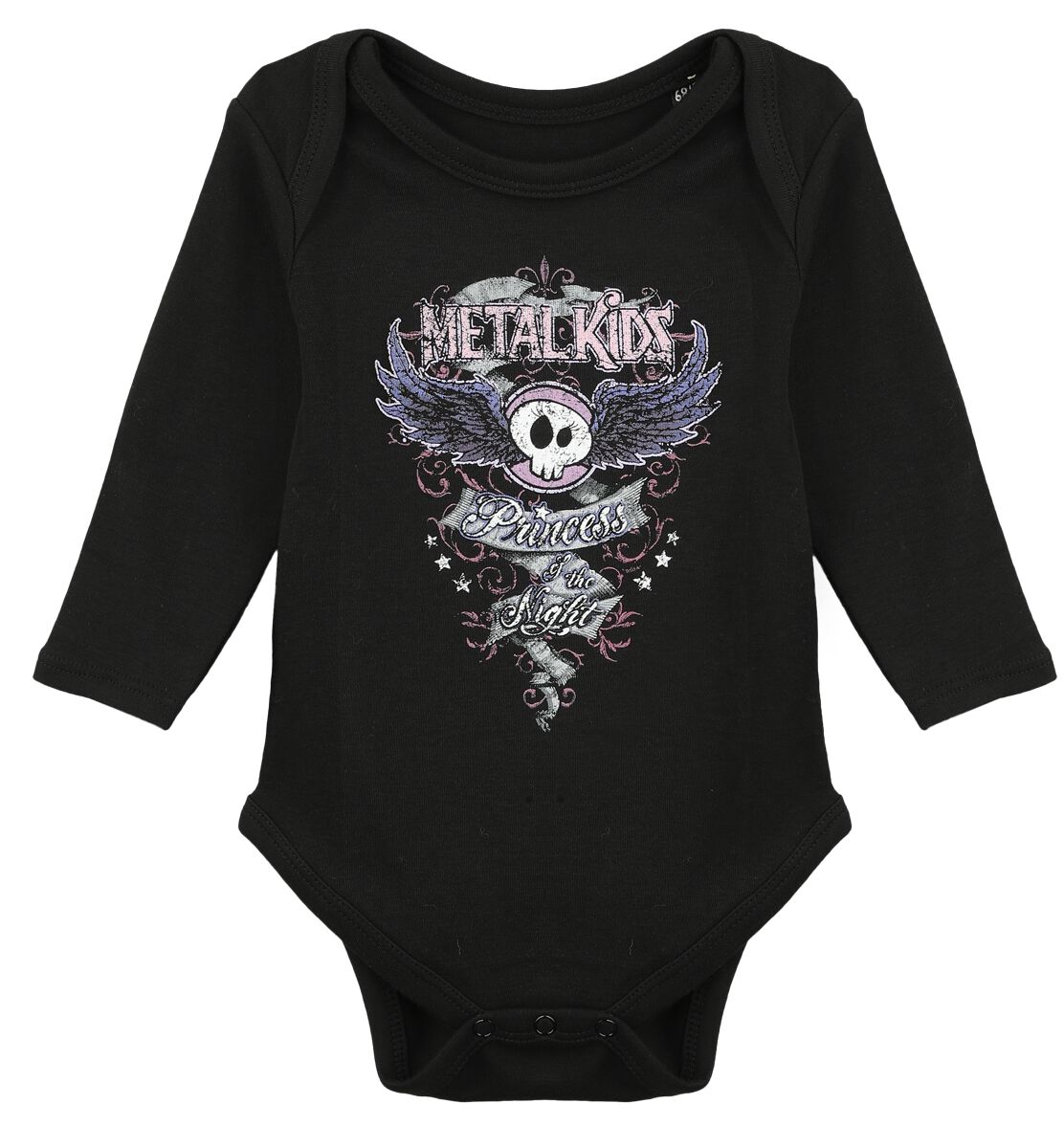 Princess of the Night - Body Manches Longues | Metal Kids Body