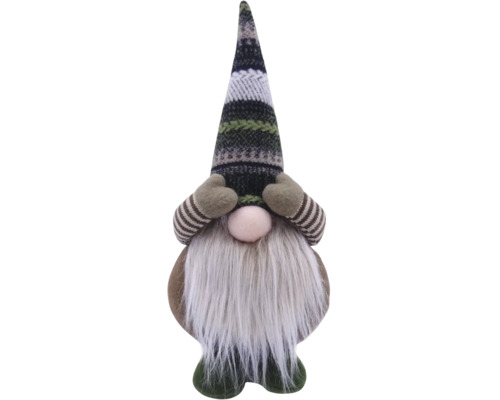 Kerstman Lafiora H 32cm blauw