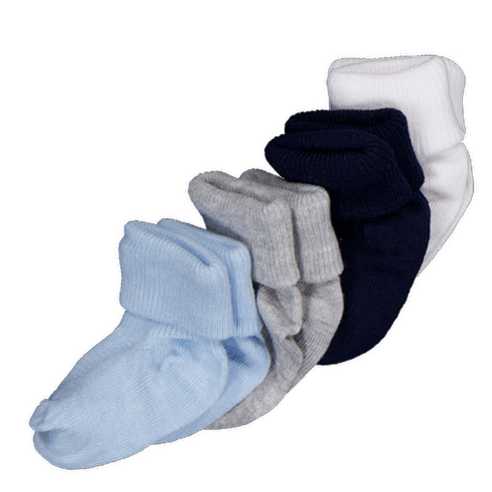 Baby sokjes  4-Pack Lichtblauw kopen? Goed en goedkoop