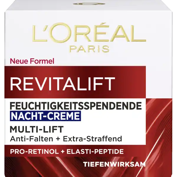 Anti-Falten Feuchtigkeitsspendende Nachtcreme Multi-Lift