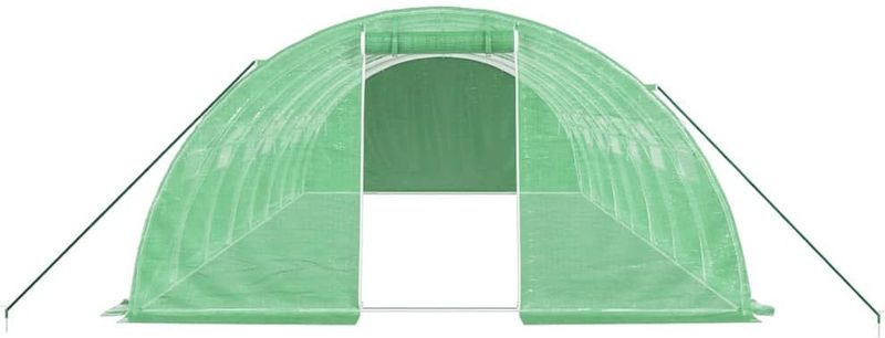Tuinkas - Ruim - Polyetheen - Staal - UV-bestendig