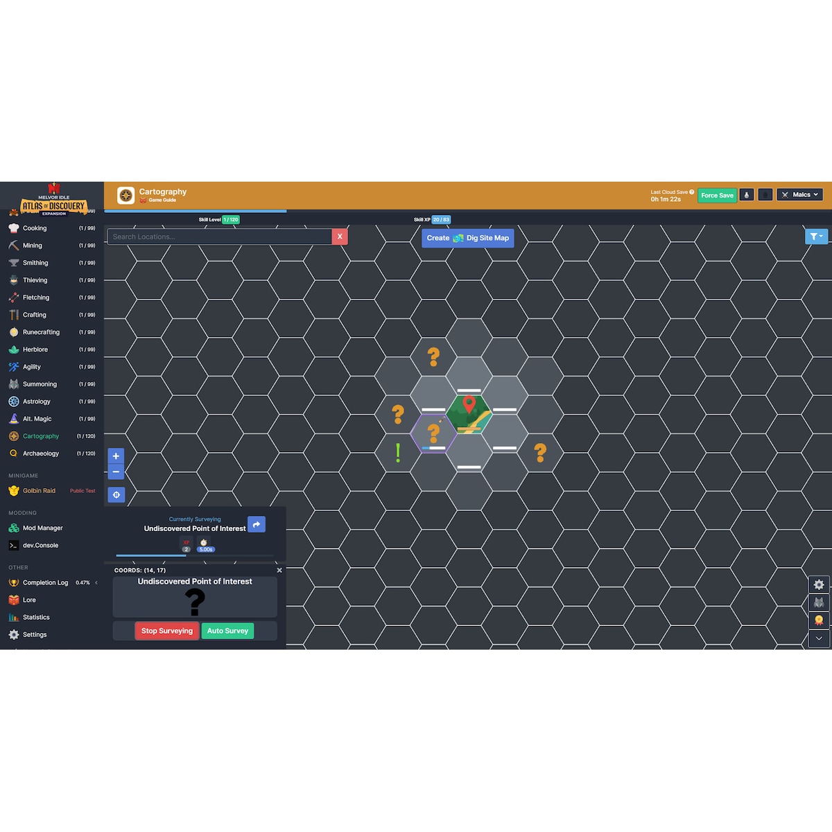 Melvor Idle: Atlas of Discovery - PC Windows,Mac OSX,Linux