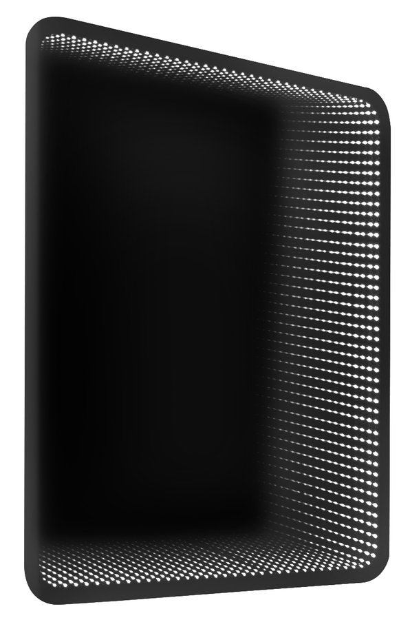 Sapho Space spiegel met 3d infinity effect 65x80cm