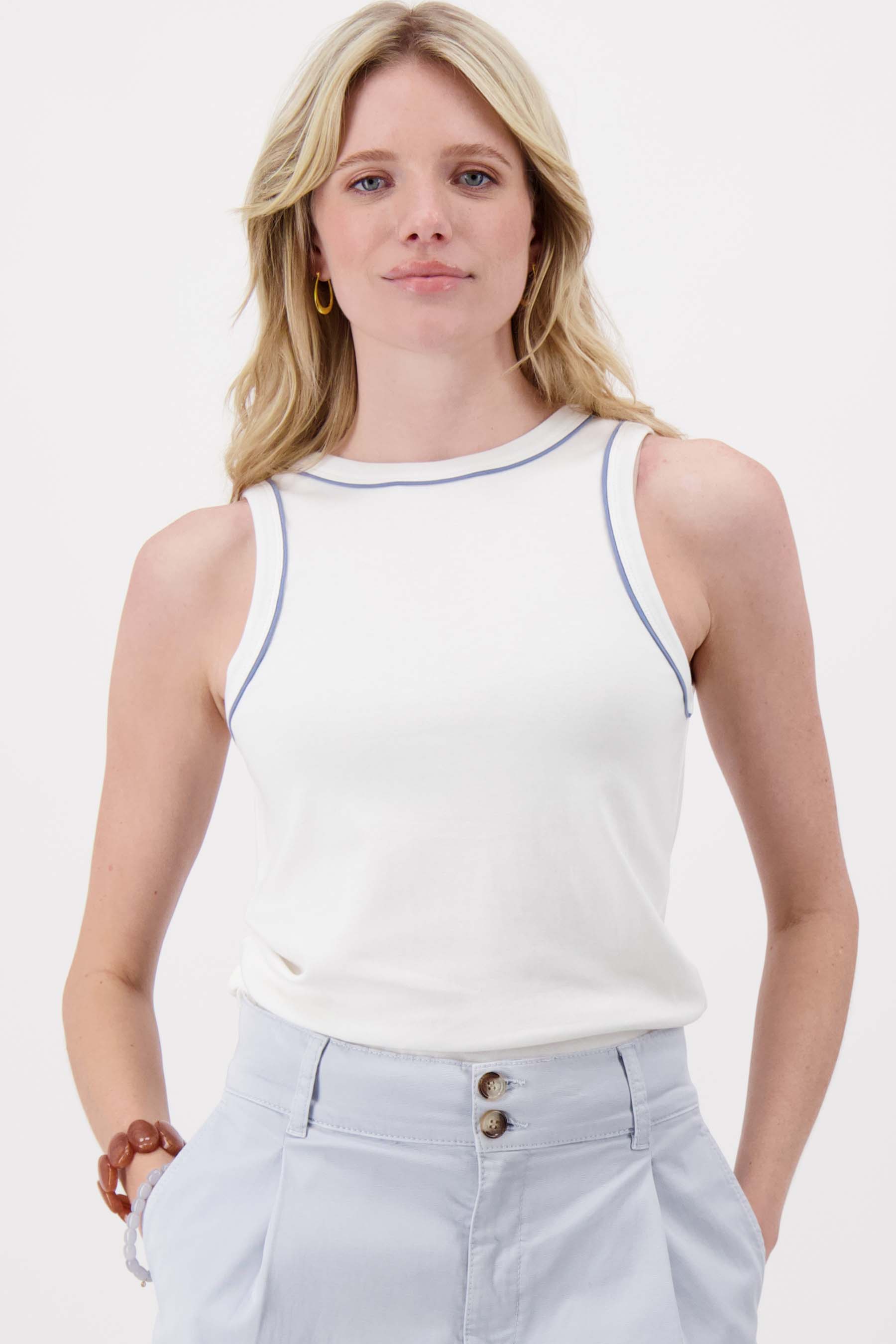 tanktop met piping