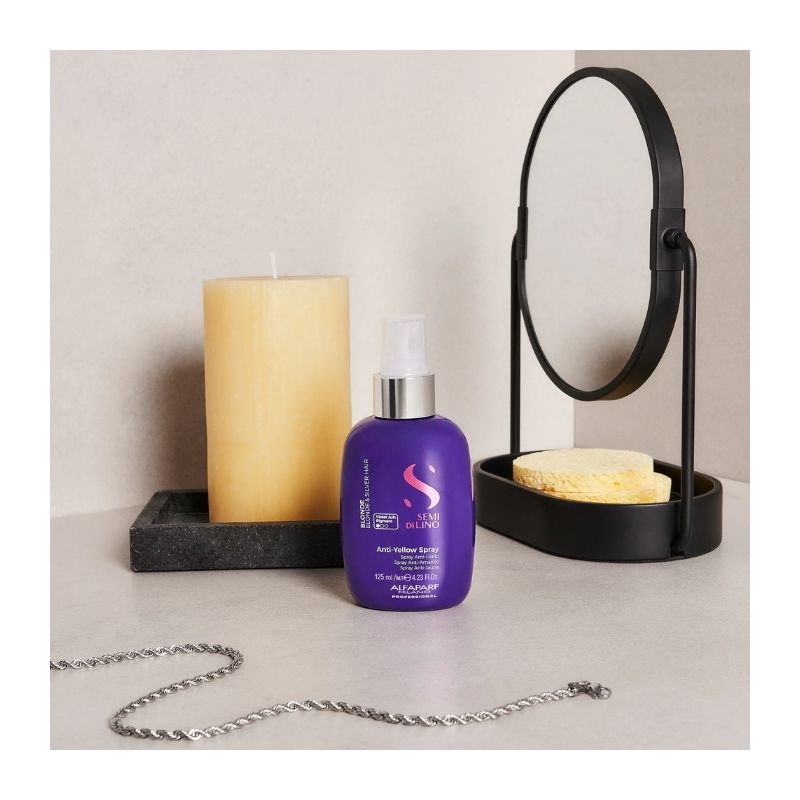 Spray anti-reflet jaune Blonde Semi Di Lino 125ml