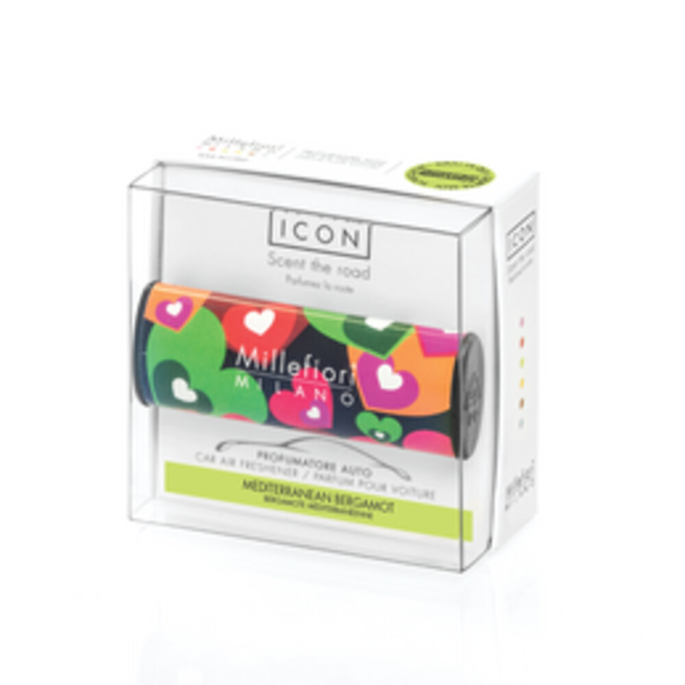 Millefiori Milano Icon Auto LuchtverfrisserClassic Nero35 gr